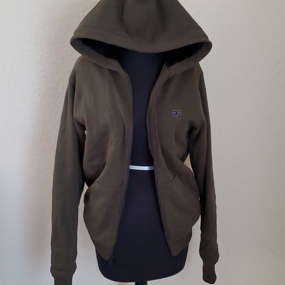 Mens Fox Sasquatch jacket Olive Small